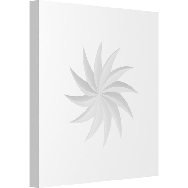 Ekena Millwork Standard Sedgwick Spiral Rosette With Square Edge, 7"W x 7"H x 1/2"P ROSP070X070X050SDG12 - main